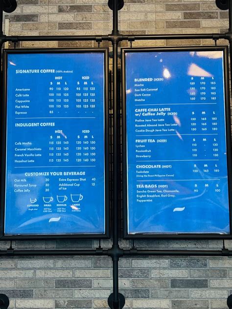 Image result for Shell Coffee Menu