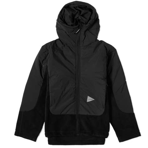 and wander Top Fleece Jacket Black | END. (US)