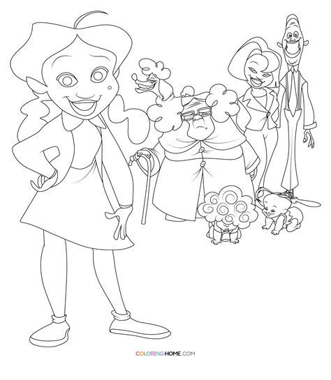 Bluey Families Coloring Pages