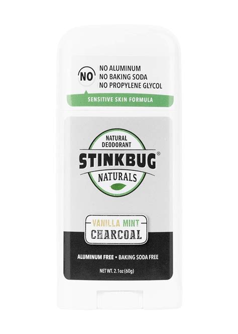 Buy Natural Organic Deodorant Stick with Vanilla and Mint, Coconut Oil ...