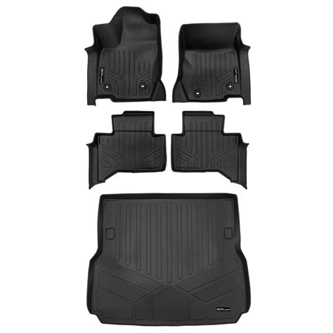 SMARTLINER Custom Fit All Weather Protection Floor Mat Liner Set Compa ...