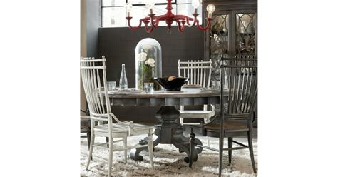 Hooker Furniture 1610-75211-GRY Arabella 72" Round Pedestal Dining ...