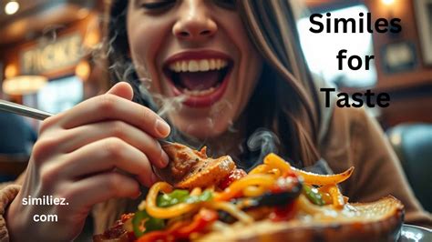 Image result for Taste Similes Examples