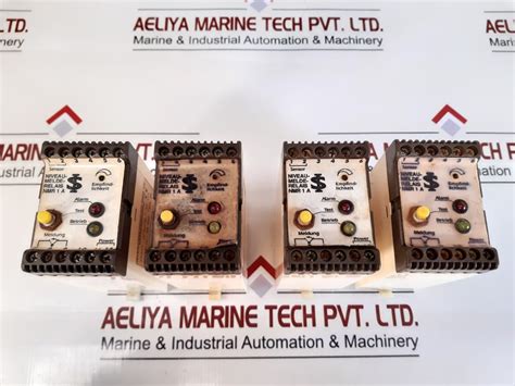 Set Of 2X Gea Nmr 1A Level Signal Relay – Aeliya Marine Tech®