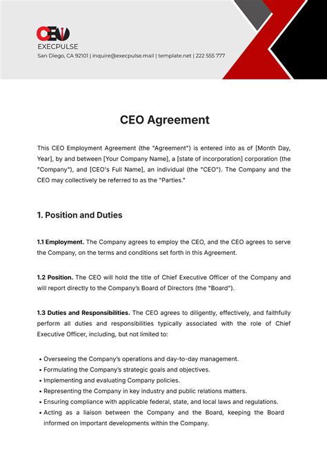 Ceo Of Employment