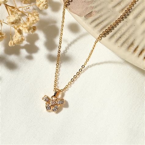 Sweet Bow Neckalce | Salty – Salty Accessories