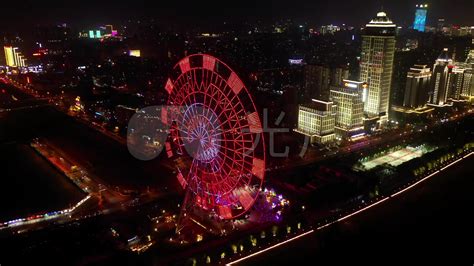 红辉照耀|StrongLED南昌八一广场夜景亮化工程 _腾讯视频