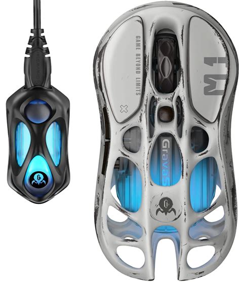 Amazon.in: Buy GravaStar Mercury M1 Pro Gaming Mouse, 26,000 DPI, 78g ...