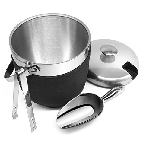 Buy Fortune Candy Insulated Ice Bucket, Double Walled Stainless Steel ...