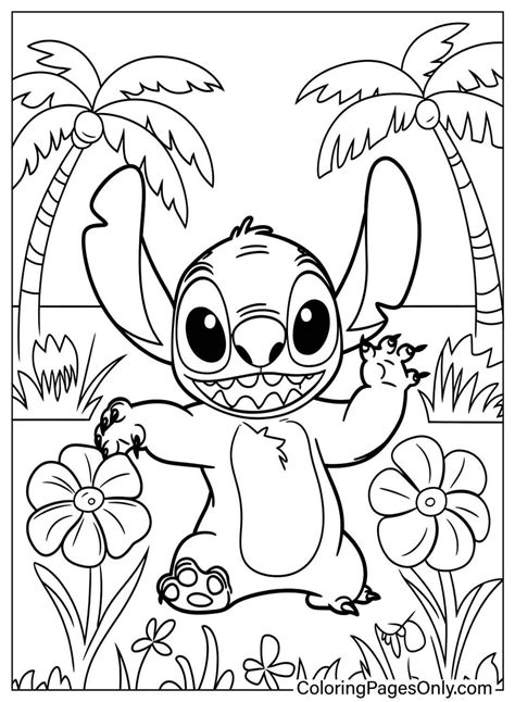 70 stitch coloring pages free printable pdf jpg png online coloring ...