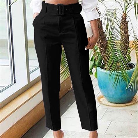 SELONE Dress Pants for Women Business Casual Drawstring Office Pants ...