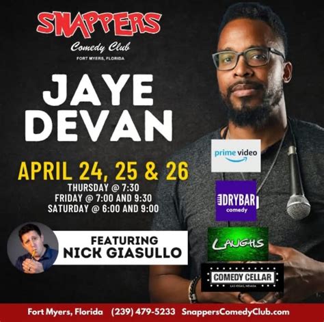 Snappers Comedy Club (Fort Myers) (@snapperscomedyclub) • Instagram ...