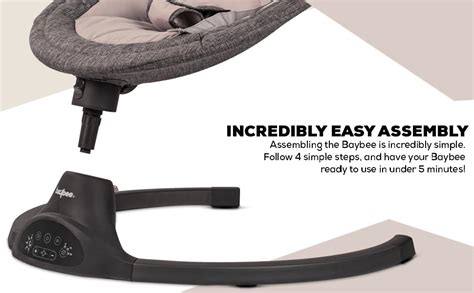 Baybee Premium Automatic Electric Baby Swing Cradle with Adjustable ...