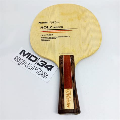 Jual KAYU NITTAKU MEISTER HOLZ SIEBEN - Kayu / Blade / Bet Pingpong ...