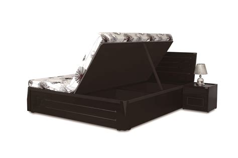 Nova King bed by Zorin in Walnut Finish | Online Furniture at Zorin