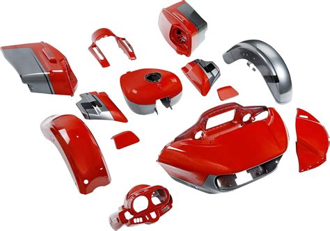 Buy HR3 Inner Outer Fairing Glove Box Side Cover Stretched Saddlebags ...