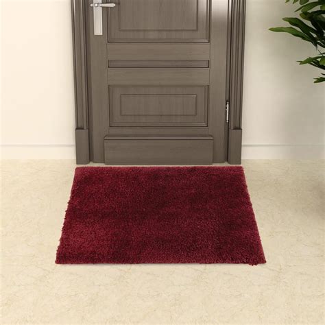 Buy SAPROSE Posh Textured Anti-Skid Doormat - 39 x 61 cm from Saprose ...