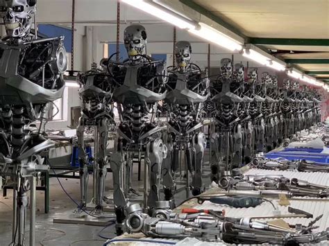 Image result for Terminator Metal Factory Scene