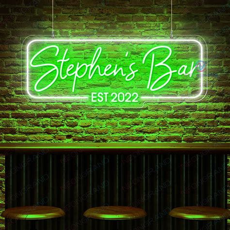 Custom Neon Bar Signs Custom Name Led Light - NeonGrand