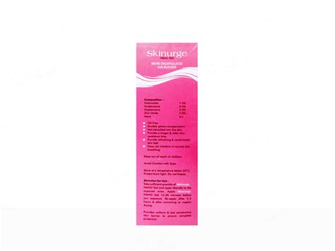 Buy Skinurge Nano Gel Micro Encapsulated Sunscreen SPF 50 PA+++ Online ...