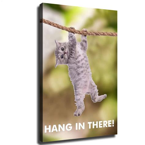 Motivational Cat Hang In There