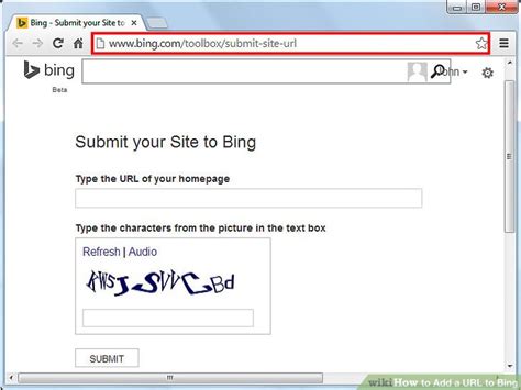 Image result for Add URL Bing