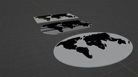 World Map 3D Model 的图像结果