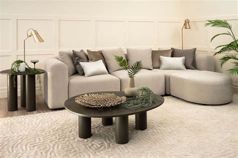 Dune Footstool – Parchment