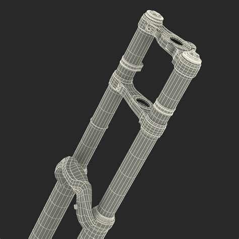 3D Mountain Bike Fork model | 3D Molier International