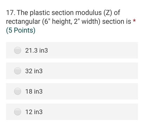 Image result for Plastic Section Modulus Z