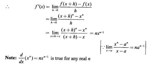 Derivative - Definition, Theorem, Solved Example Problems ...