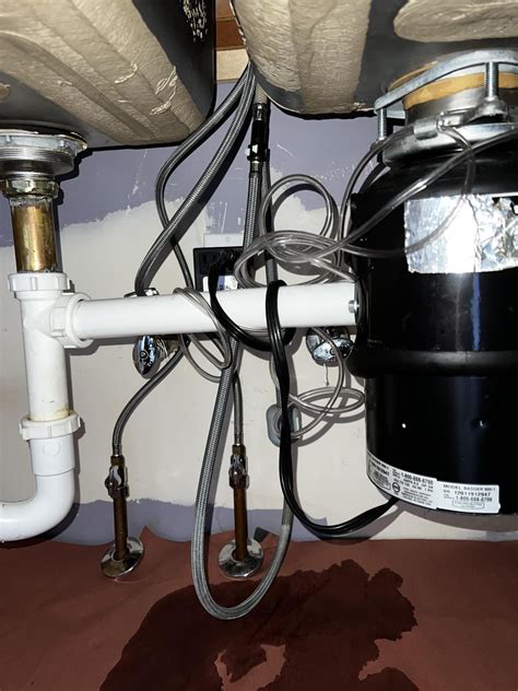 I have zero plumbing knowledge and need some help: discovered a small but consistent leak under ...