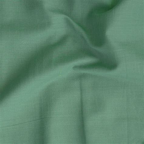 Pure Slub Cotton Saga Green Fabric – Sanskruti