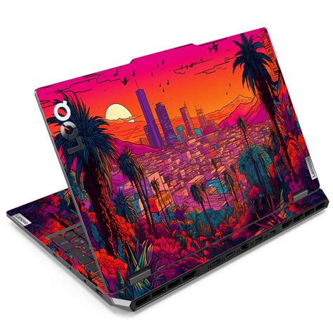 Shop Neon Cityscape Glow Laptop Skin for Lenovo LOQ | Buy Online Now ...