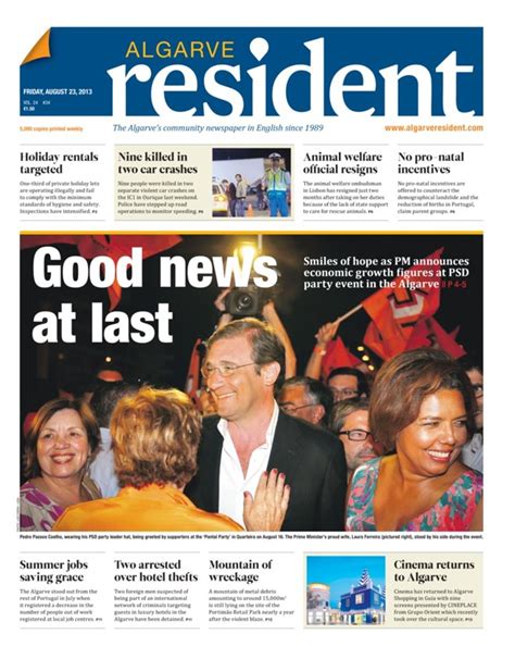 Get digital access to Algarve Resident - August 23, 2013 issue ...