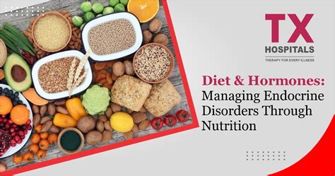 Diet and Hormones: Managing Endocrine Disorders Through Nutrition