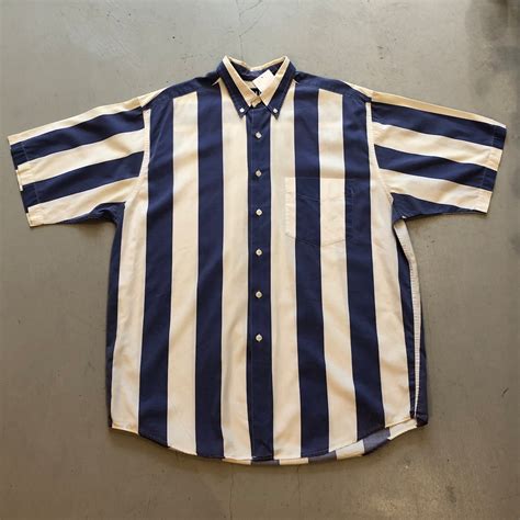 〜90s GAP stripe B/D shirt【高円寺店】 | What’z up