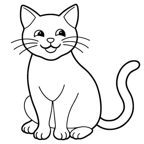 Desenho gato colorir Imagens – Download Grátis no Freepik
