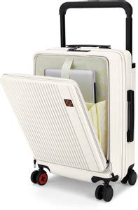 NASHER MILES Hard-Sid Expandable Cabin Suitcase 8 Wheels - 20 inch ...