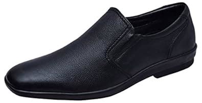 Buy BRITISH WALKERS Men's Black Leather Flatform Shoes - 11 UK at Amazon.in
