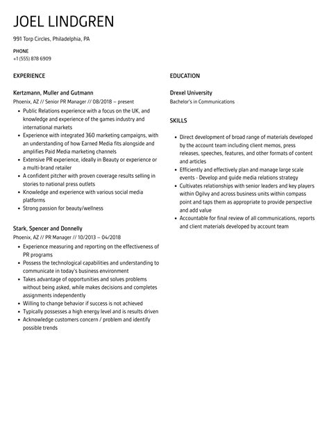 Image result for PR Manager