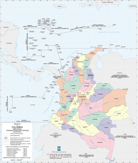 Colombia Venezuela Map