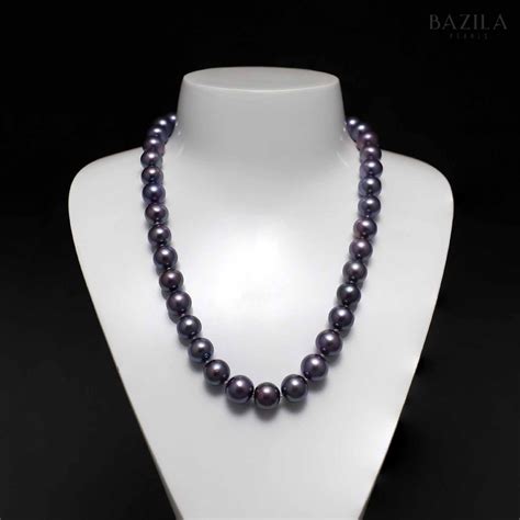 Ocean's Whisper Purple Edison Pearl Necklace