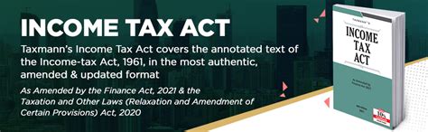 Buy Taxmann's Income Tax Act – Annotated text of the Income-tax Act ...