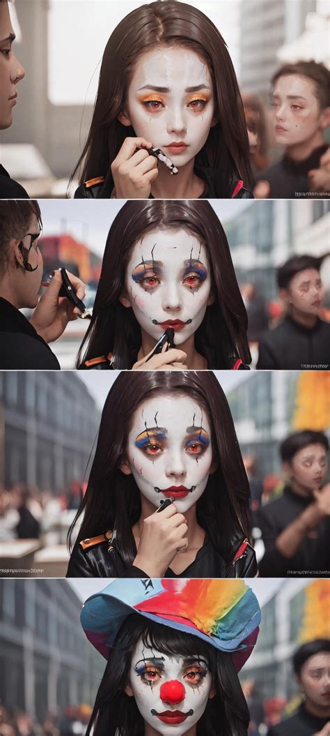 Image result for Clown Makeup Tutorial Meme