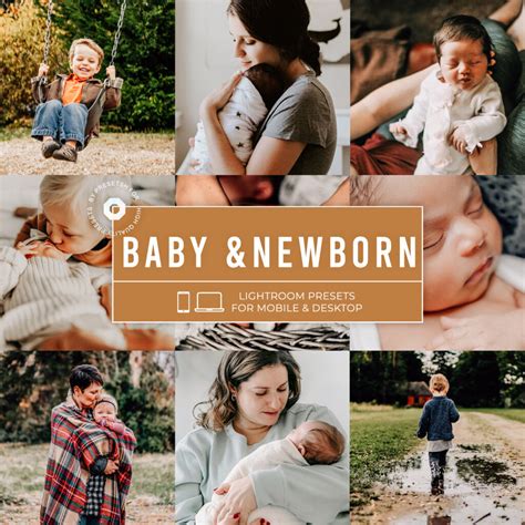 Baby & Newborn Lightroom Presets Mobile & Desktop Collection - FilterGrade