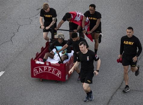Marne Week 2021 kicks off with bed race | Article | The United States Army