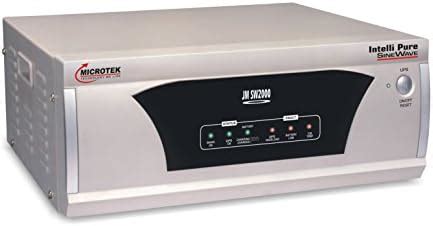 Microtek UPS JMSW 2.2KVA 24V Pure Sinewave Inverter, Support 2 Battery ...