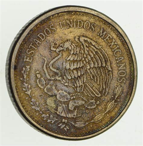 100 Mexican Coin To Usd : Mexico ESTADOS UNIDOS MEXICANOS 100 Pesos KM ...