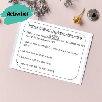 Letter-Writing Lesson 的图像结果